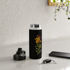 Cheiranthus Cheiri  by Mary Delany Paper Collage Floral Flower Botanical Paper Mosaic Vintage Scientific Plant Anatomy Water Bottle Gallery Image 4