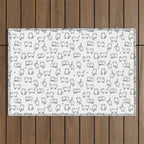 Cats, cats, cats Outdoor Rug Gallery Image 1