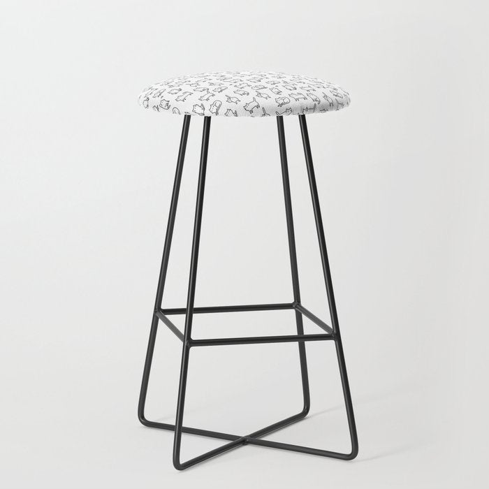 Cats, cats, cats Stool Gallery Image 1