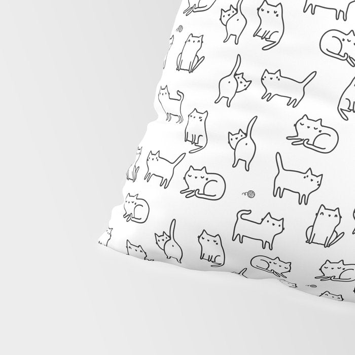 Cats, cats, cats Pillow Sham Gallery Image 4