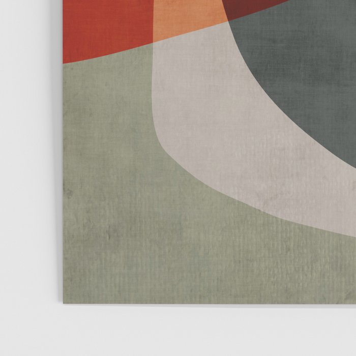 MCM Abstract Red Beige I Poster Gallery Image 3