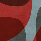MCM Abstract Red Beige I Coffee Mug Gallery Image 2
