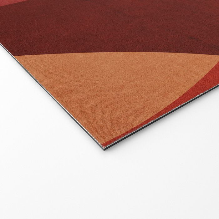 MCM Abstract Red Beige I Welcome Mat Gallery Image 2