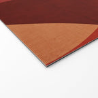 MCM Abstract Red Beige I Welcome Mat Gallery Image 2