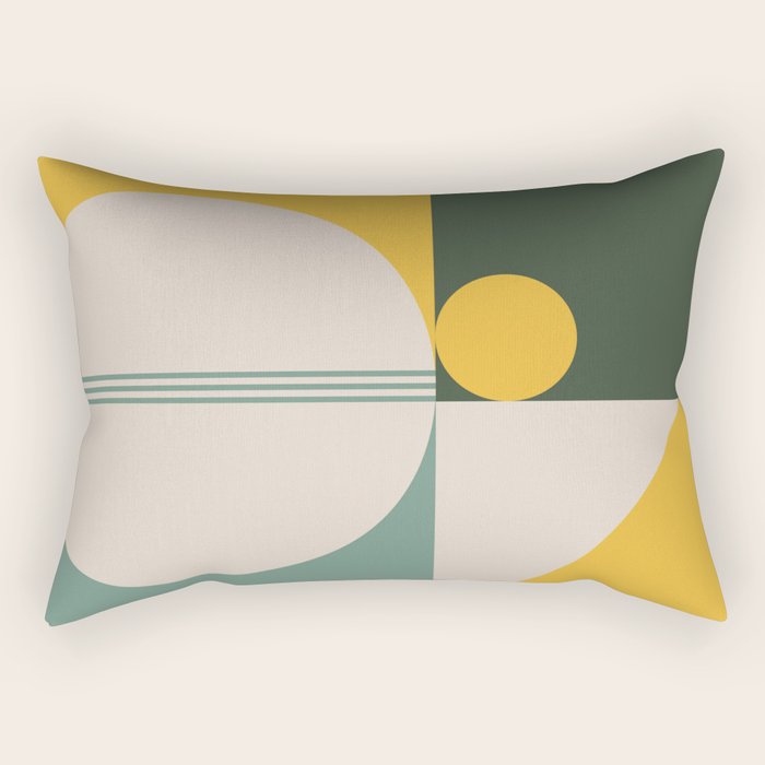 Echoes of Form  Rectangular Pillow Gallery Image 1