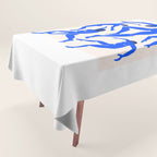 The Dance 3 | Henri Matisse - La Danse | Ultramarine Blue Edition Tablecloth Gallery Image 1