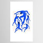 The Dance 3 | Henri Matisse - La Danse | Ultramarine Blue Edition Tablecloth Gallery Image 2
