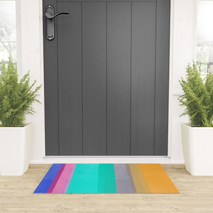 stripe study 5 Welcome Mat Gallery Image 3