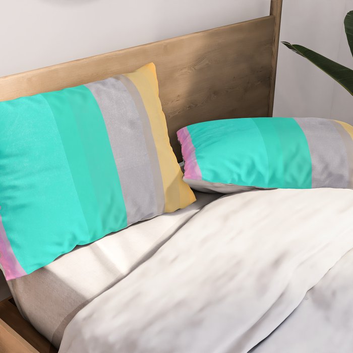 stripe study 5 Pillow Sham Gallery Image 2