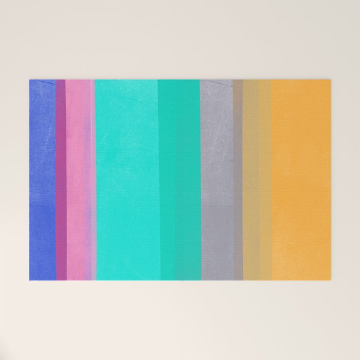 stripe study 5 Welcome Mat Gallery Image 1