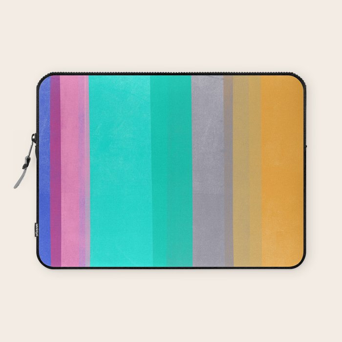 stripe study 5 Laptop Sleeve Gallery Image 1