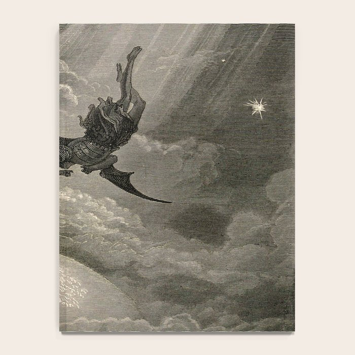 Gustave Doré - Fallen angel Notebook Gallery Image 4