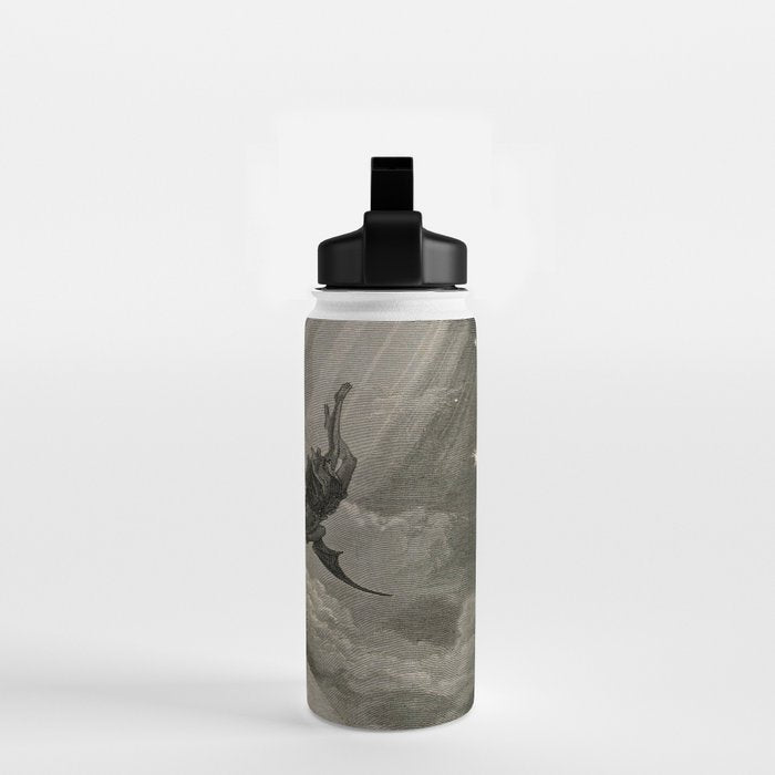 Gustave Doré - Fallen angel Water Bottle Gallery Image 2