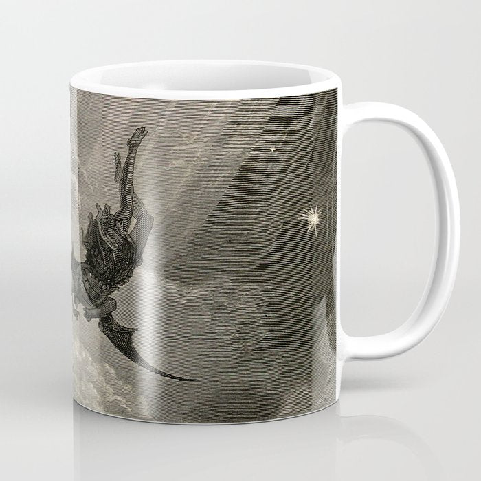 Gustave Doré - Fallen angel Coffee Mug Gallery Image 1