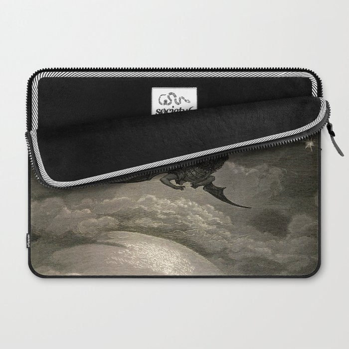 Gustave Doré - Fallen angel Laptop Sleeve Gallery Image 2