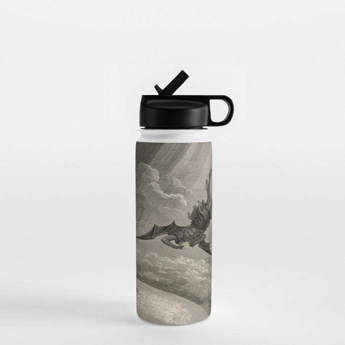 Gustave Doré - Fallen angel Water Bottle Gallery Image 1