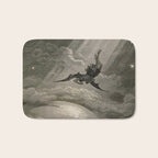 Gustave Doré - Fallen angel Bath Mat Gallery Image 1