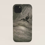 Gustave Doré - Fallen angel iPhone Case Gallery Image 37