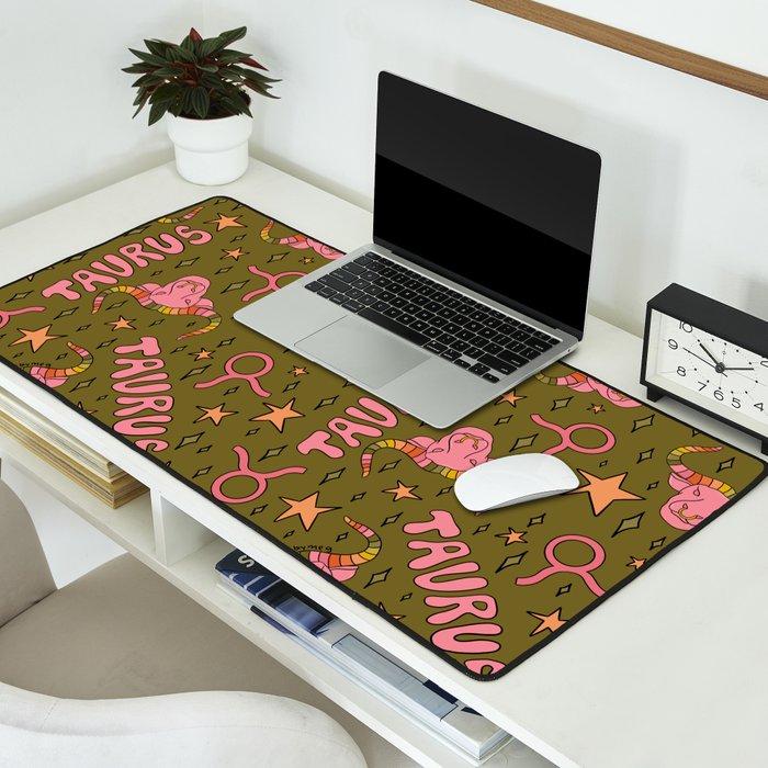 Taurus Print Desk Mat Gallery Image 2