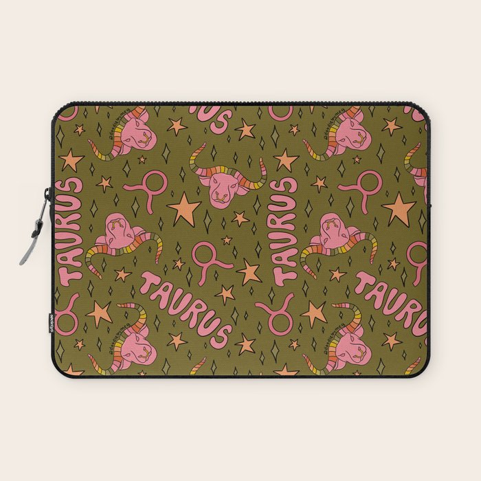 Taurus Print Laptop Sleeve Gallery Image 1