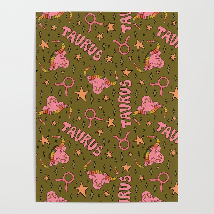 Taurus Print Poster Gallery Image 4