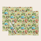 Caravan Campground Vacation Placemat Gallery Image 1
