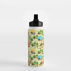 Caravan Campground Vacation Water Bottle Gallery Image 2
