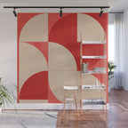 Modern geometric shapes 56 Wall Mural Gallery Image 1