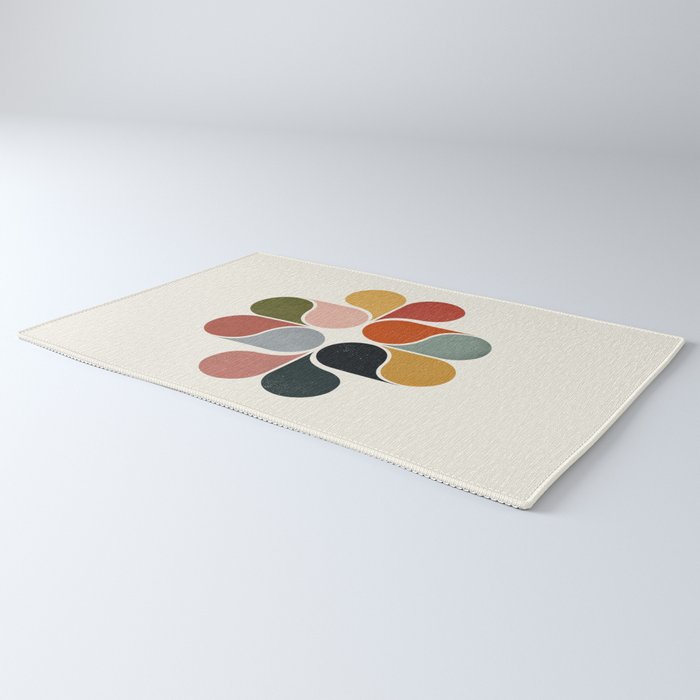 Abstract modern art Rug Gallery Image 3