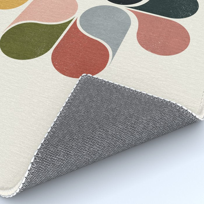 Abstract modern art Rug Gallery Image 4
