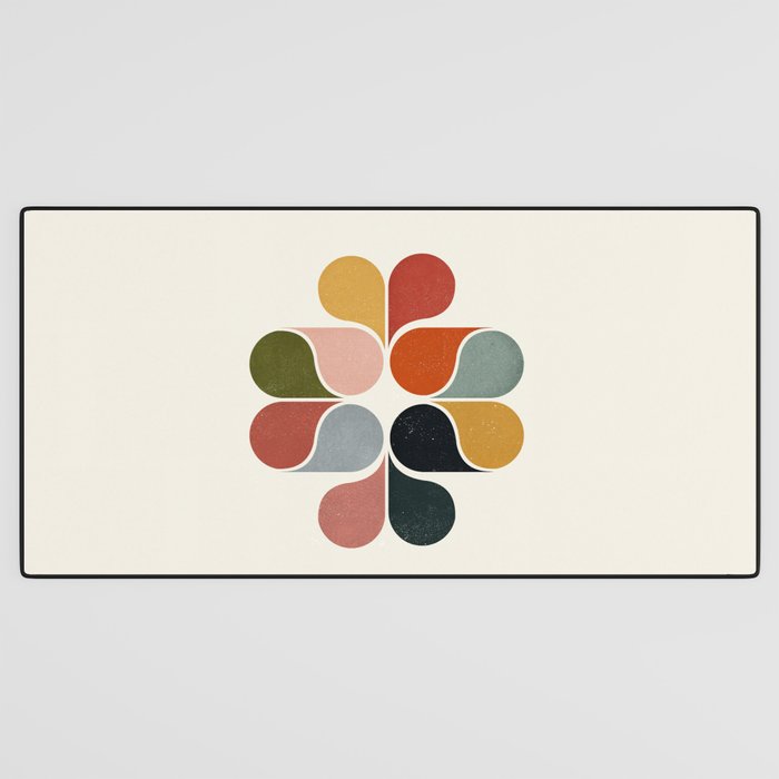 Abstract modern art Desk Mat Gallery Image 3