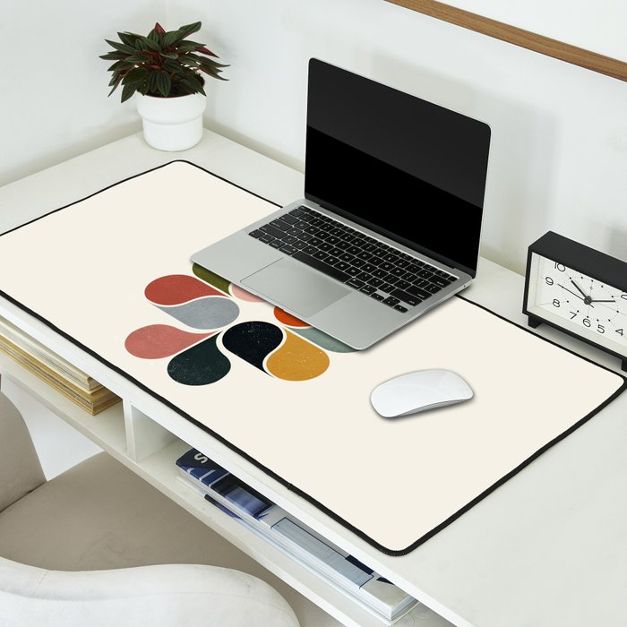 Abstract modern art Desk Mat Gallery Image 2