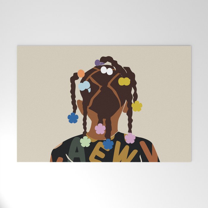 Black Girl Magic No. 2 Welcome Mat Gallery Image 1