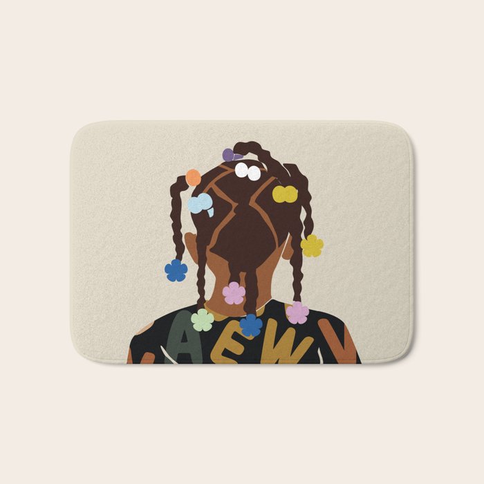 Black Girl Magic No. 2 Bath Mat Gallery Image 1