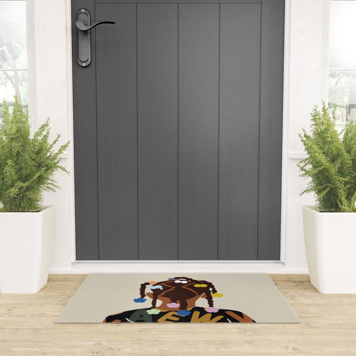 Black Girl Magic No. 2 Welcome Mat Gallery Image 3