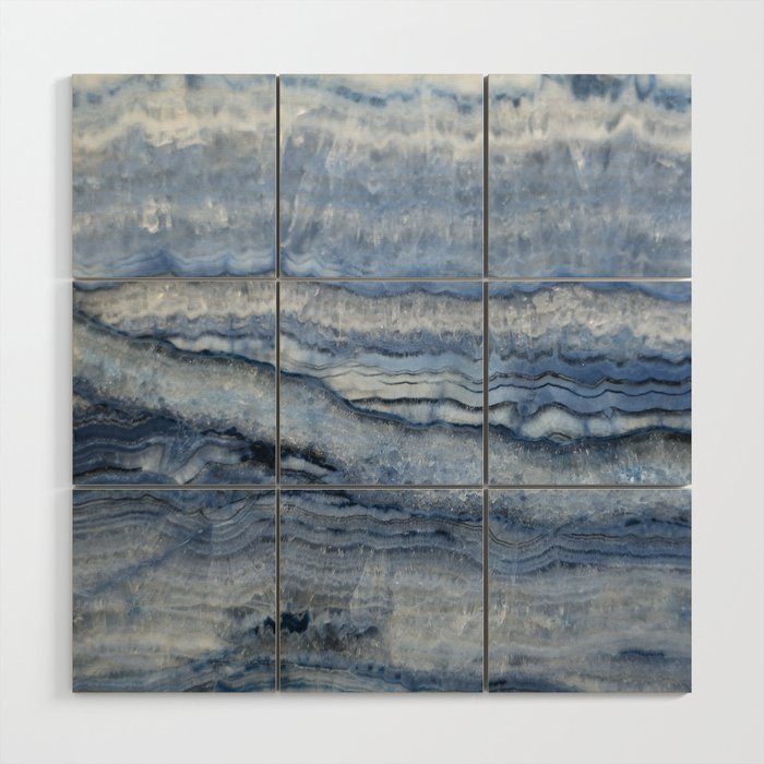 Mystic Stone Denim Wood Wall Art Gallery Image 1