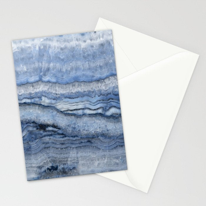 Mystic Stone Denim Stationery Card Gallery Image 2