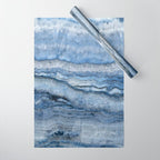 Mystic Stone Denim Wrapping Paper Gallery Image 1