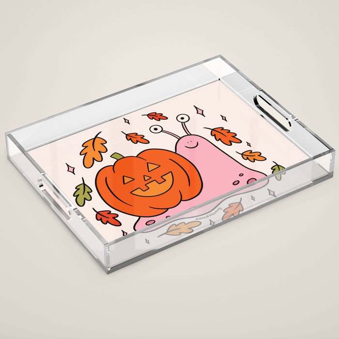 Spooky Snail Acrylic Tray Gallery Image 1