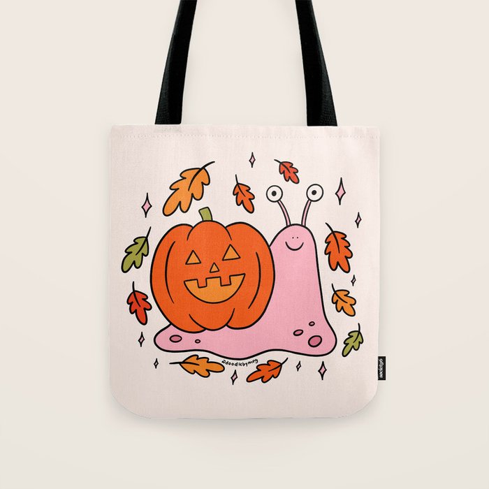Spooky Snail Tote Bag Gallery Image 1