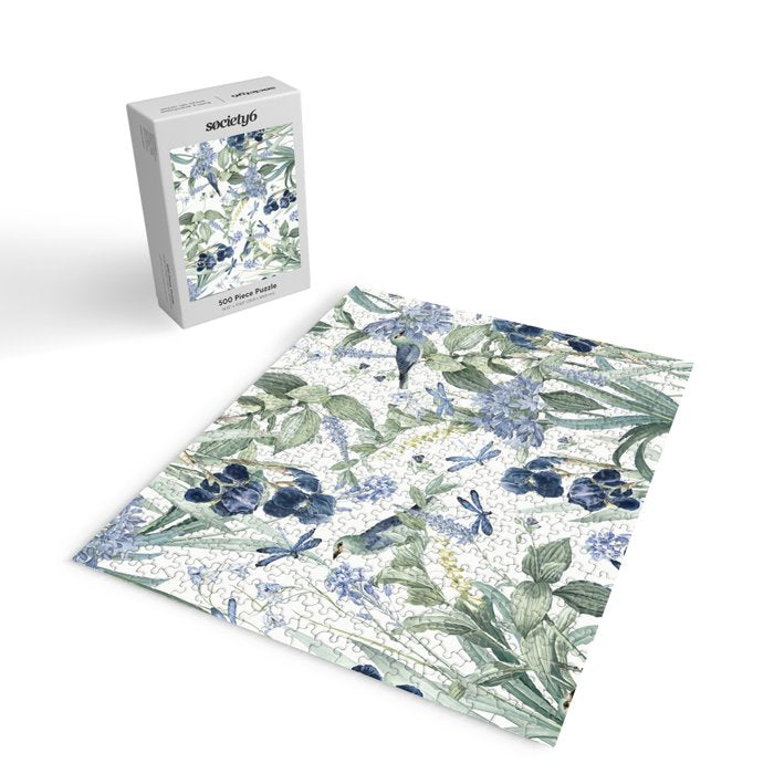 Beautiful Wildlife Garden Floral Jigsaw Puzzle Gallery Image 2