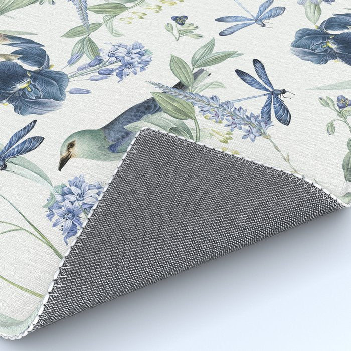 Beautiful Wildlife Garden Floral Rug Gallery Image 4