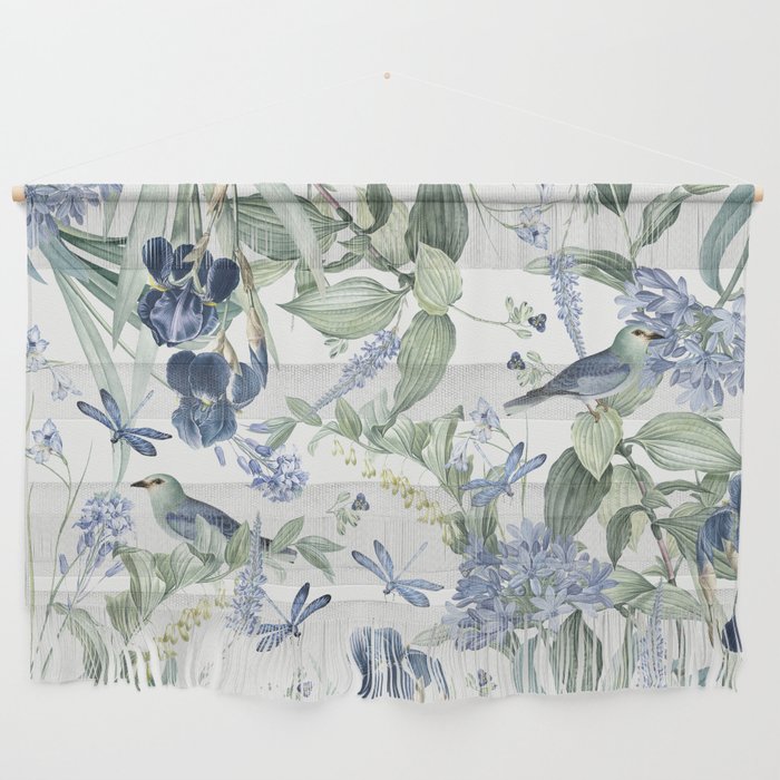 Beautiful Wildlife Garden Floral Wall Hanging Gallery Image 1