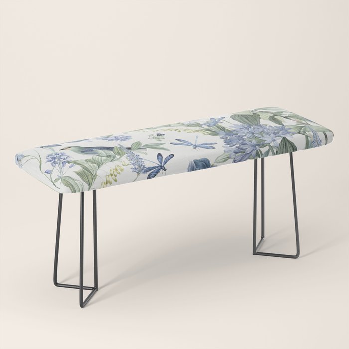 Beautiful Wildlife Garden Floral Bench Gallery Image 1