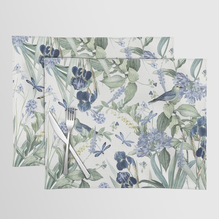Beautiful Wildlife Garden Floral Placemat Gallery Image 1