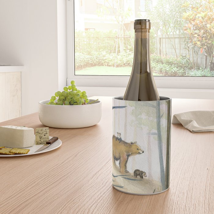Bear Family 2 Wine Chiller Gallery Image 4