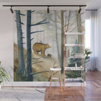 Bear Family 2 Wall Mural Gallery Image 1