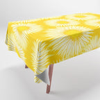 Yellow Sunflowers Floral Pattern Tablecloth Gallery Image 1