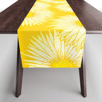 Yellow Sunflowers Floral Pattern Table Runner Gallery Image 1