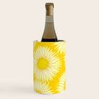 Yellow Sunflowers Floral Pattern Wine Chiller Gallery Image 3
